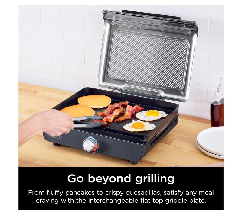 Ninja Sizzle Smokeless 14" Indoor Grill & Griddle — View 6
