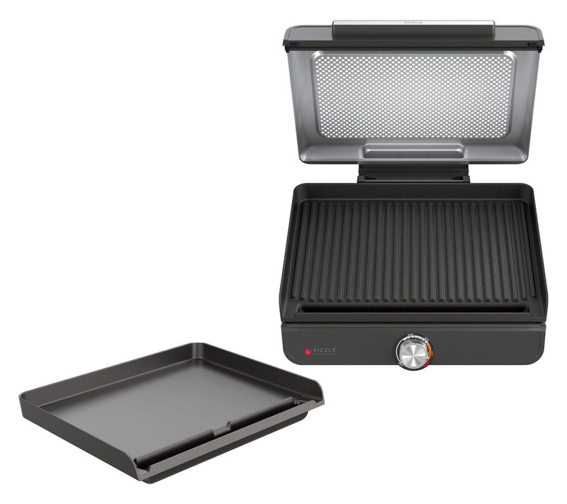 Ninja Sizzle Smokeless 14" Indoor Grill & Griddle — View 2