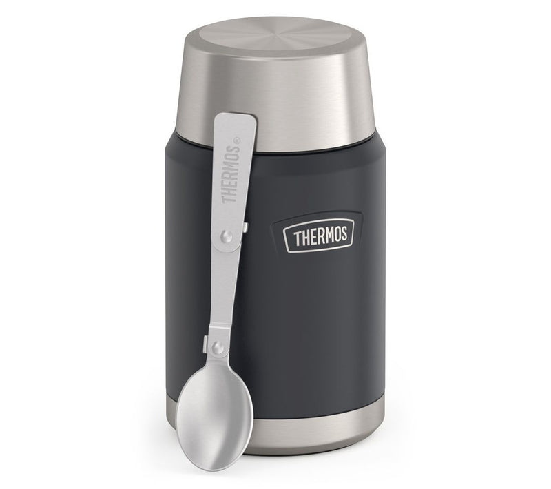 Thermos ICON 24 oz Stainless Steel Food Jar with Spoon — Main view