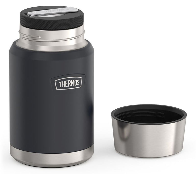 Thermos ICON 24 oz Stainless Steel Food Jar with Spoon — View 2