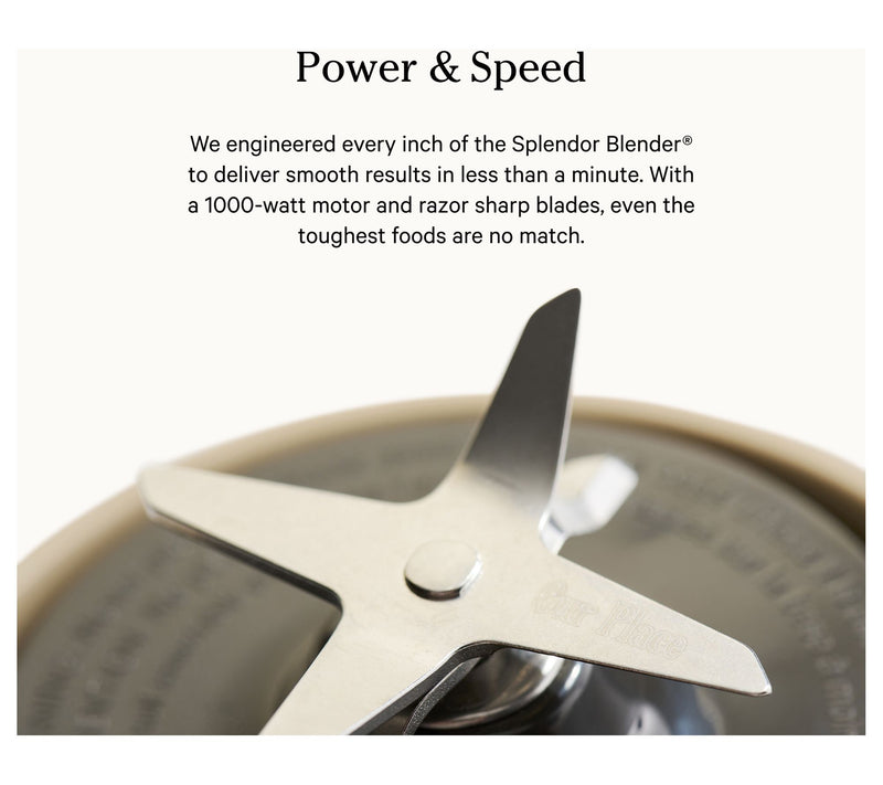 Our Place Splendor Blender with Extra Vessel + Everything Kit — View 14