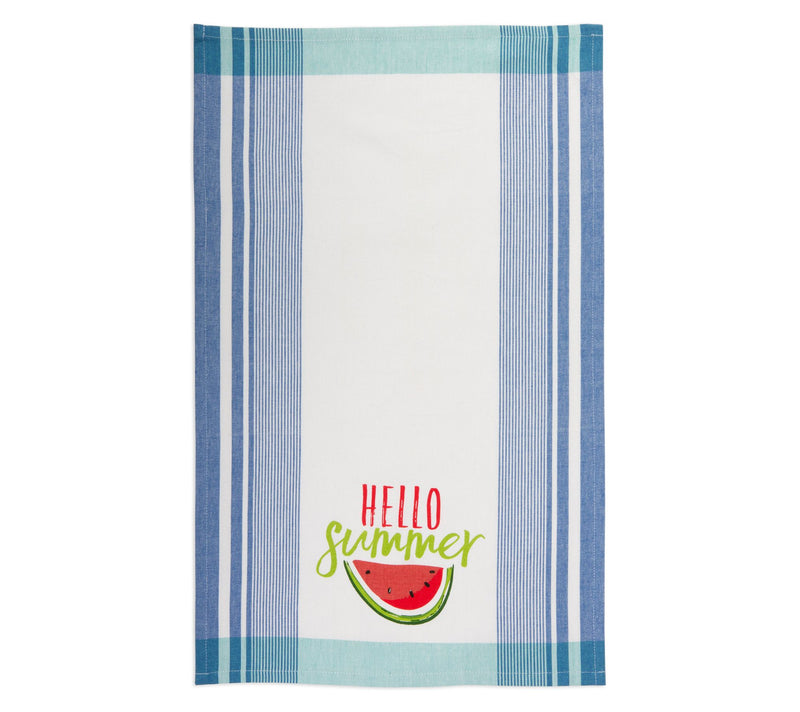 Design Imports Set/3 Hello Summer Kitchen Towels — View 5