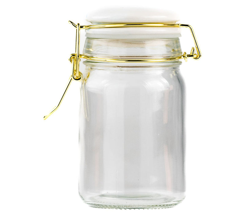 10 Strawberry Street Carrara Glass Canister, set of 2 — View 4