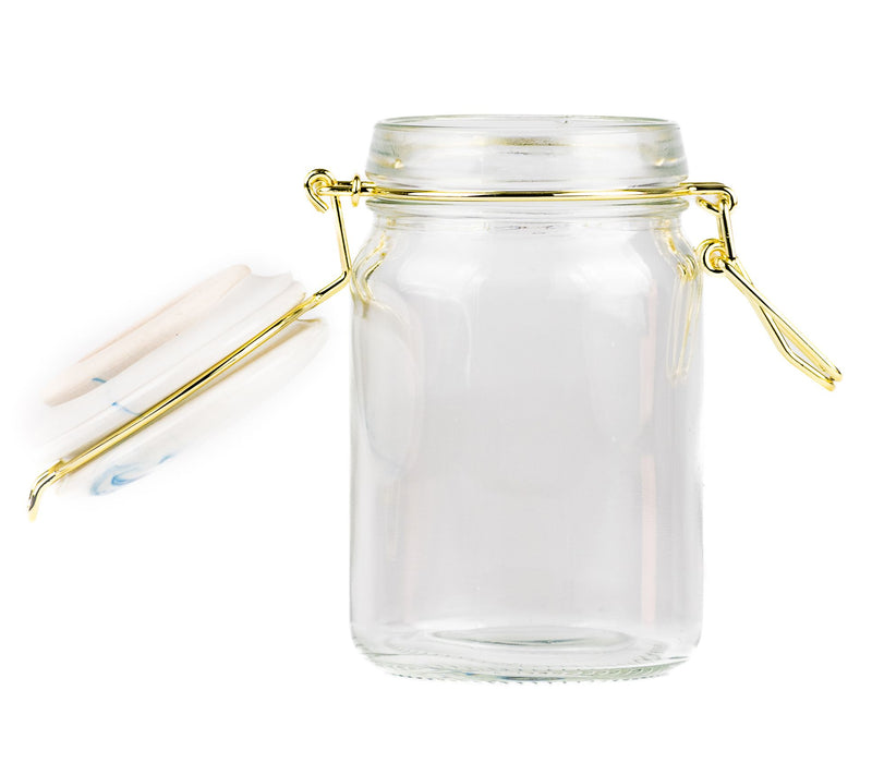 10 Strawberry Street Carrara Glass Canister, set of 2 — View 5