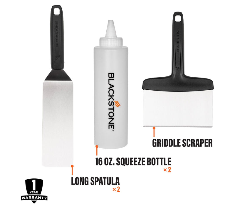 Blackstone Griddle Essentials 5-Piece Toolkit — View 3