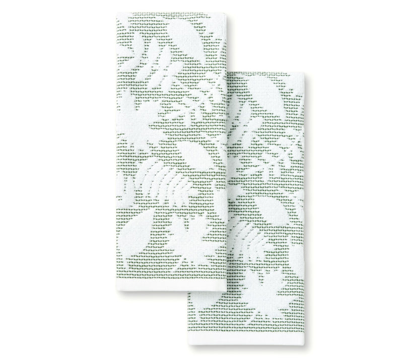 MARTHA STEWART Harvest Leaves Kitchen Towel 2-Pack Set — View 8