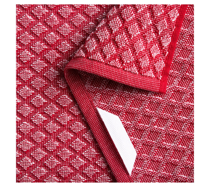 MARTHA STEWART Honeycomb Chambray Kitchen Towel4-Pack Set — View 3