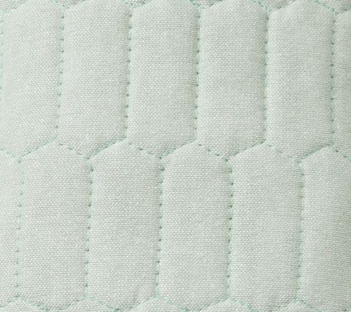 MARTHA STEWART Honeycomb Quilted Chambray OvenMitt 2-Pack Set — View 10
