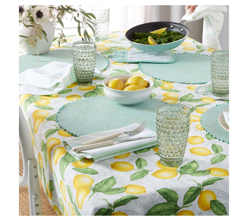 Martha Stewart Lots of Lemons 60"x102" Tablecloth — View 2
