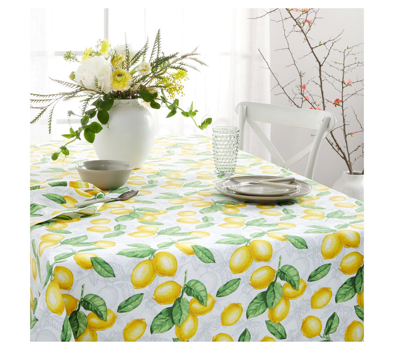 Martha Stewart Lots of Lemons 60"x102" Tablecloth — View 3