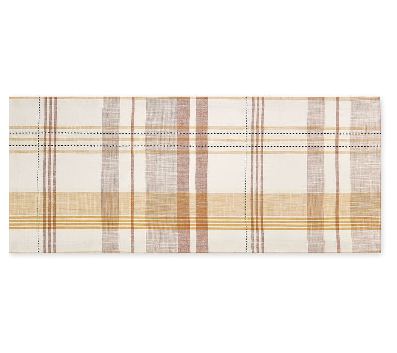 Design Imports Veranda Plaid Table Runner — View 4