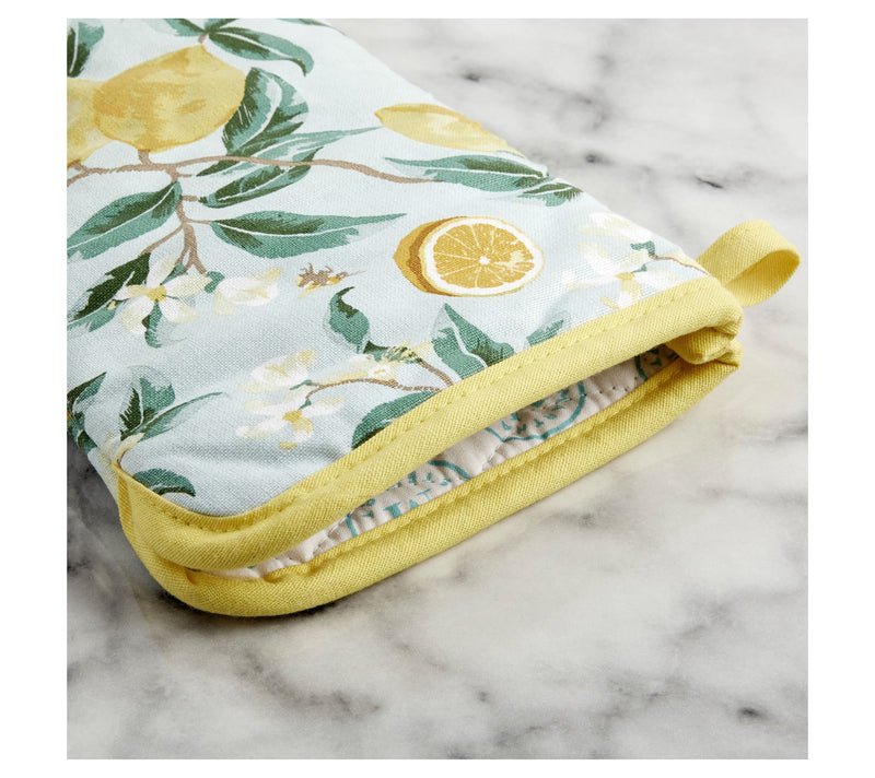 MARTHA STEWART Lemon Whimsy Oven Mitt 2-Pack Set — View 4