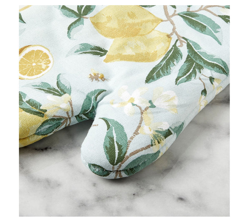 MARTHA STEWART Lemon Whimsy Oven Mitt 2-Pack Set — View 3