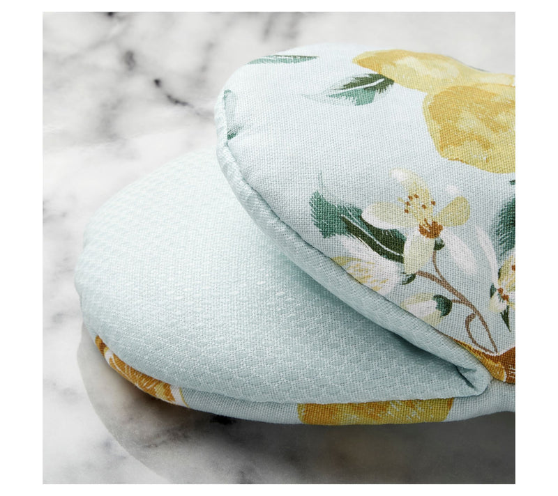 MARTHA STEWART Lemon Whimsy Mini Oven Mitt 2-Pack Set — View 4