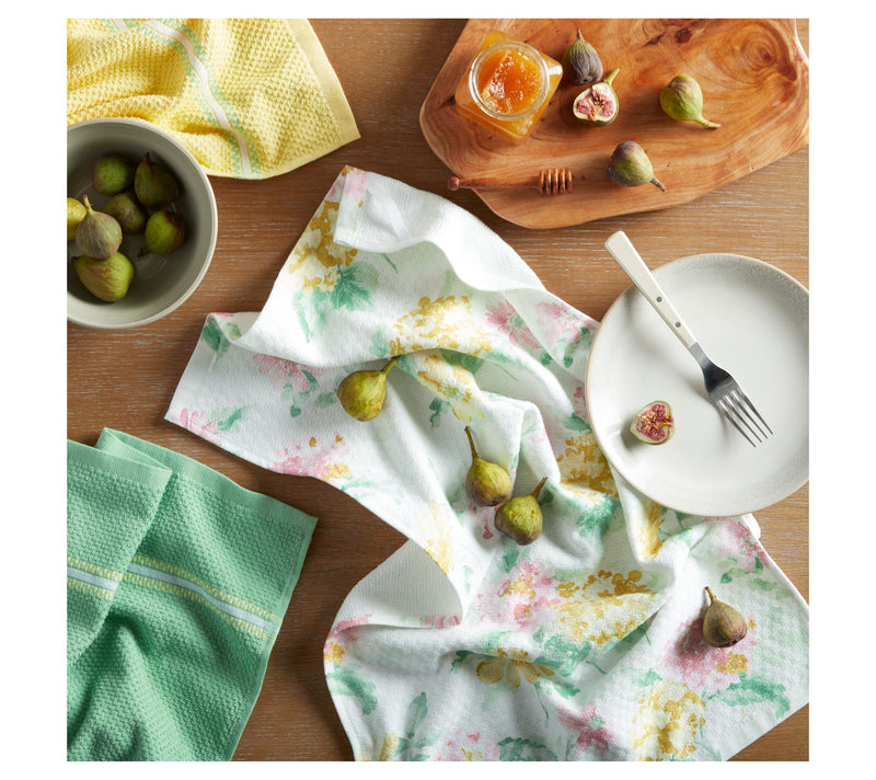 Martha Stewart Amber Floral Kitchen Towel Set 2-Pack — View 2