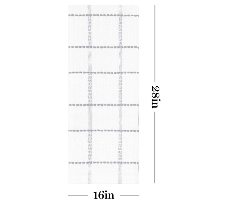Martha Stewart Modern Waffle Kitchen Towel 6-Pack Set — View 7