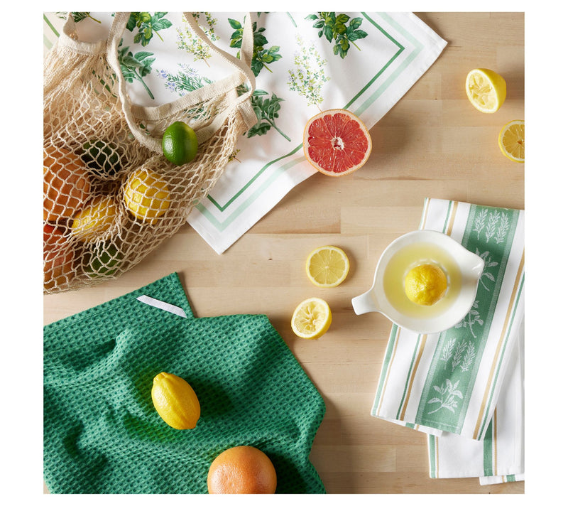 Martha Stewart Herbs Lint-Free Kitchen Towel 3-Pack Set — View 2