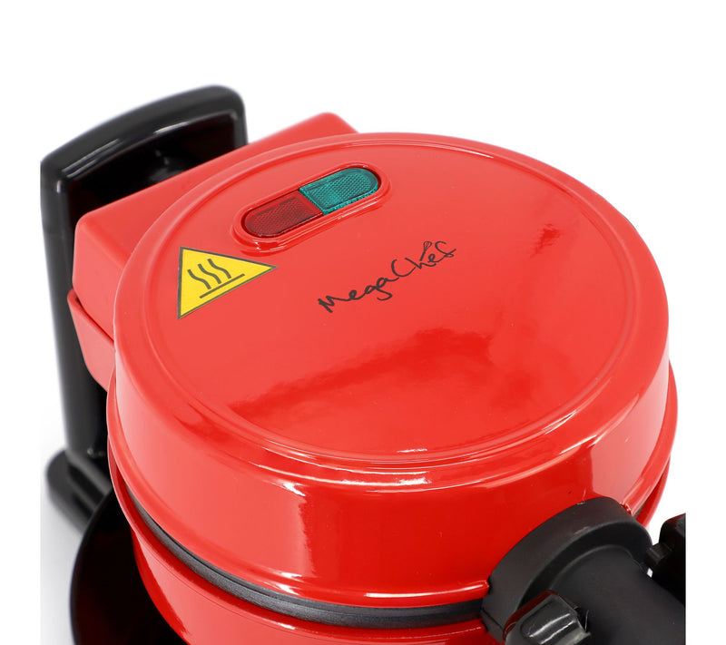 MegaChef 5" Non-stick Flip Belgian Waffle Maker — View 6