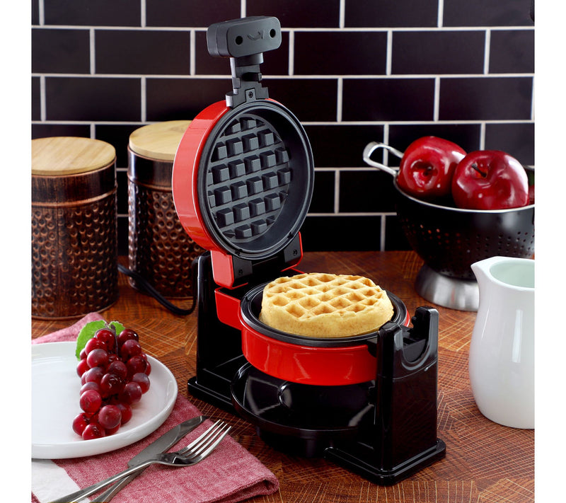 MegaChef 5" Non-stick Flip Belgian Waffle Maker — View 7