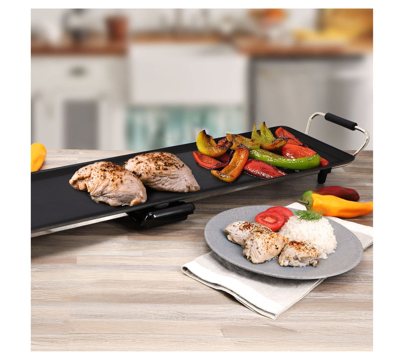MegaChef 35" Electric Grill with Drip Tray — View 6