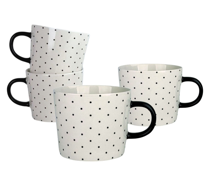 10 Strawberry Street Set of 4 Oogle Polka Dot Mug — View 5