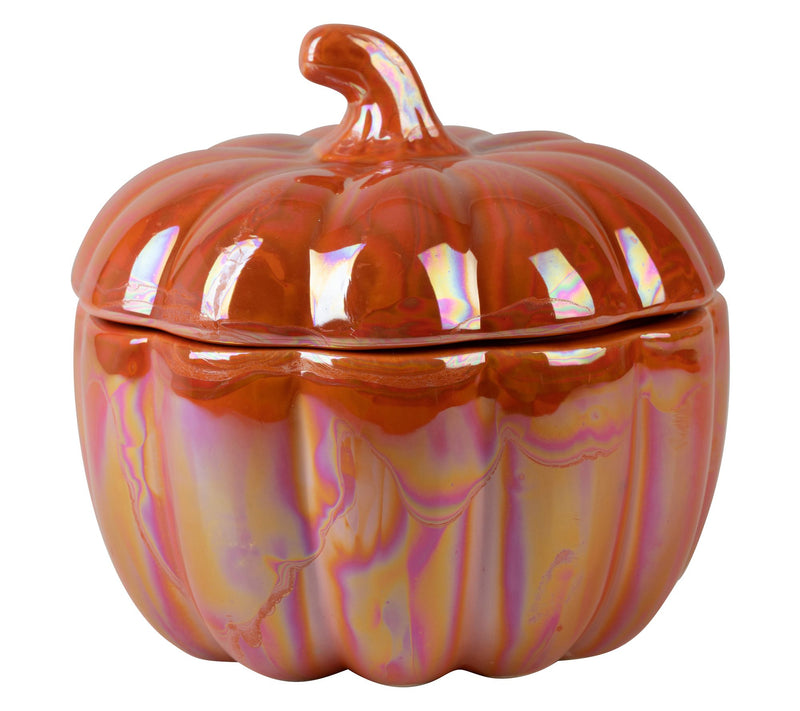 10 Strawberry Street Pumpkin Covered Dish Canister — View 4
