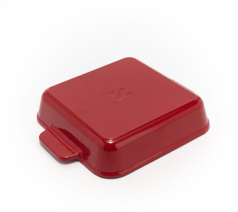 Zakarian byDash 8x8 Nonstick Cast Iron Baker w/ Dual-Purpose Cast Iron Lid — View 9