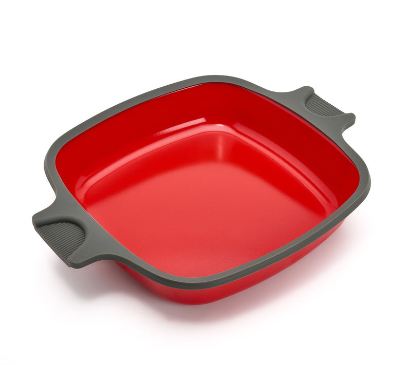 Mad Hungry 10" Microwave Safe Square Everyware Pan — View 9