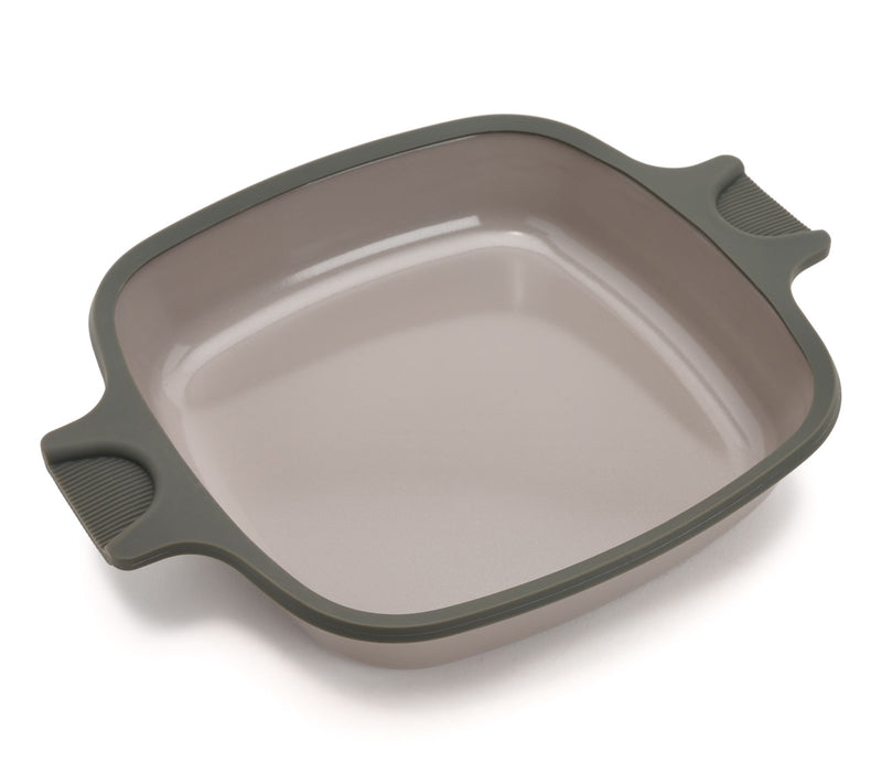 Mad Hungry 10" Microwave Safe Square Everyware Pan — View 3