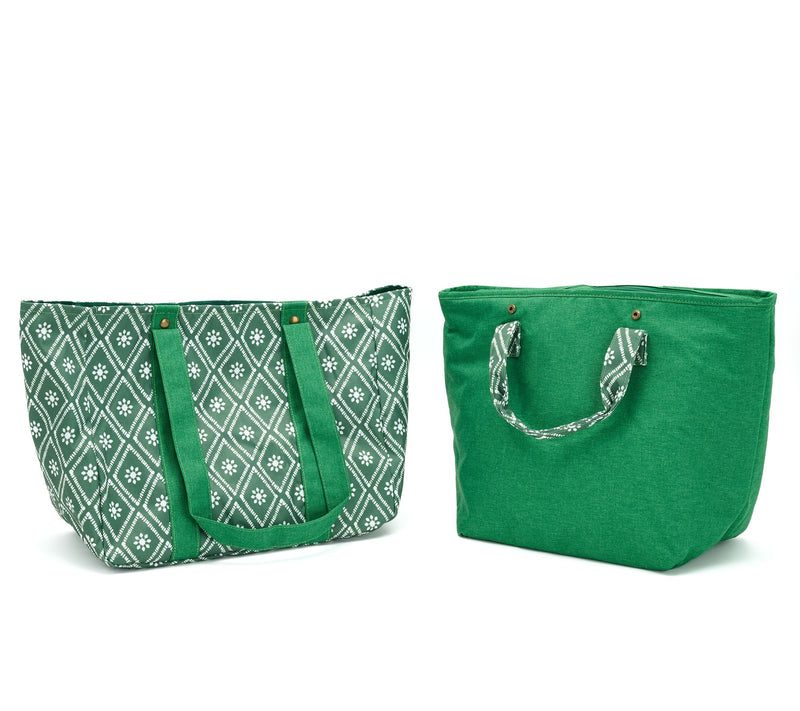 LocknLock 2-Pc Tote Bags w/ 6-Pc Rectangle Set — View 3