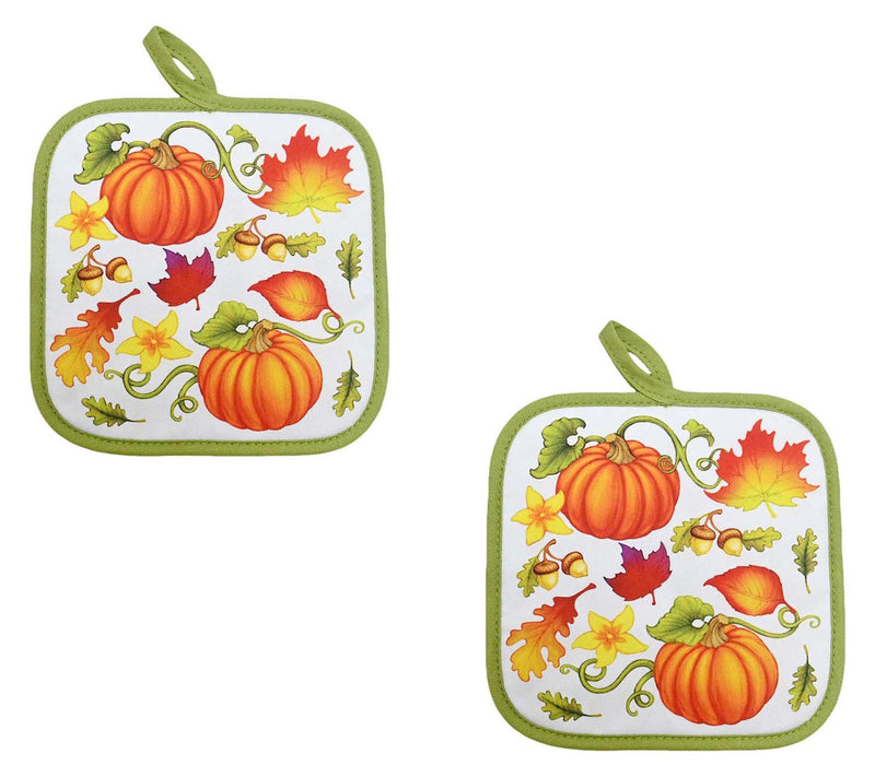 Temp-tations Seasonal Set of (2) 7"x7" Trivets — View 6