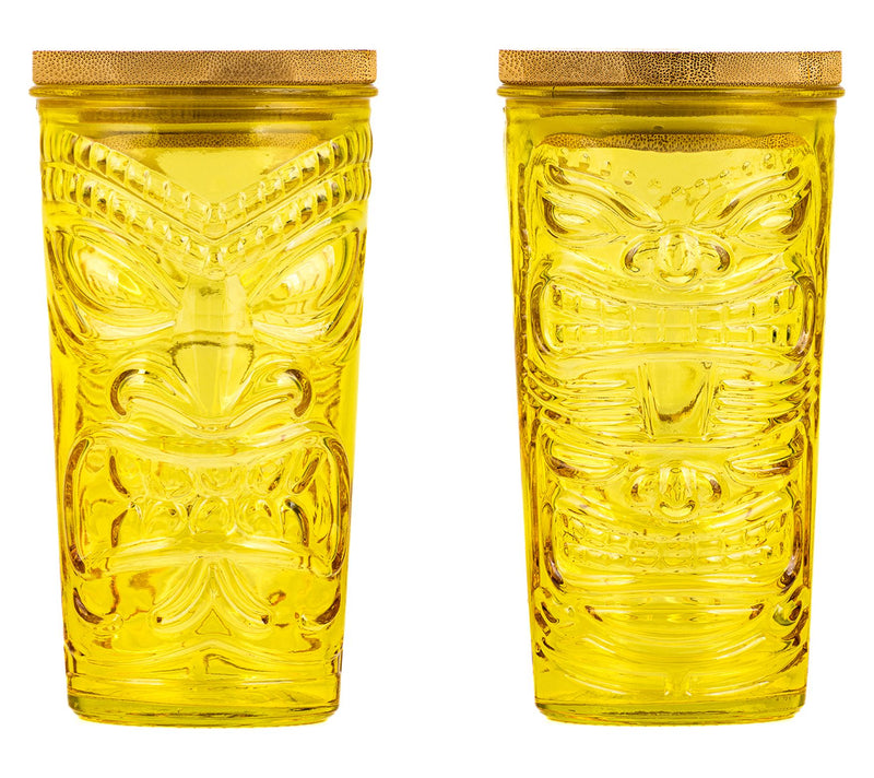 10 Strawberry Street Set of 4 Tiki Glass Sippers — View 6