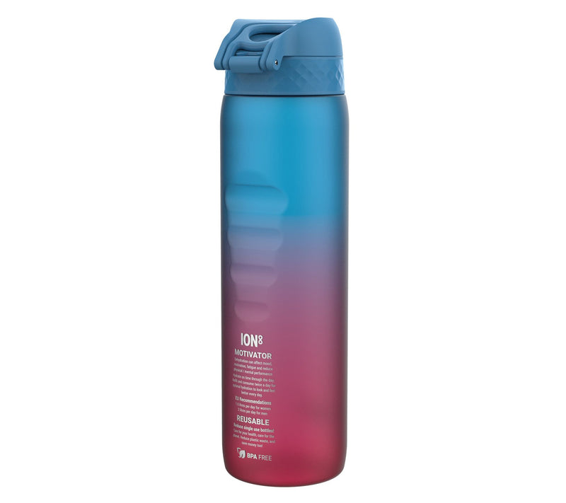 Ion8 32oz BPA Free Recyclon Water Bottle - LeakProof Flip Lid — View 16