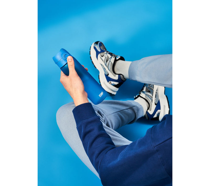 Ion8 18oz BPA Free Recyclon Water Bottle - LeakProof Flip Lid — View 7