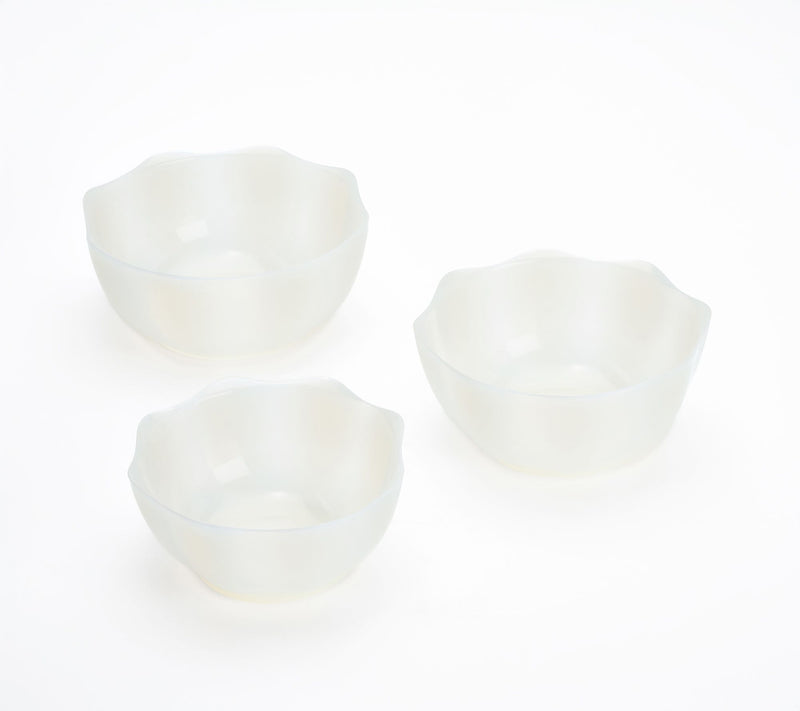 AvoBagel Set of 3 Silicone Prep Bowl Set — View 3