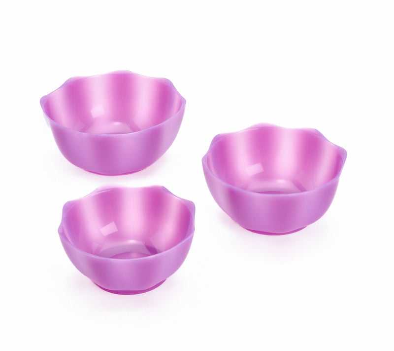 AvoBagel Set of 3 Silicone Prep Bowl Set — View 5