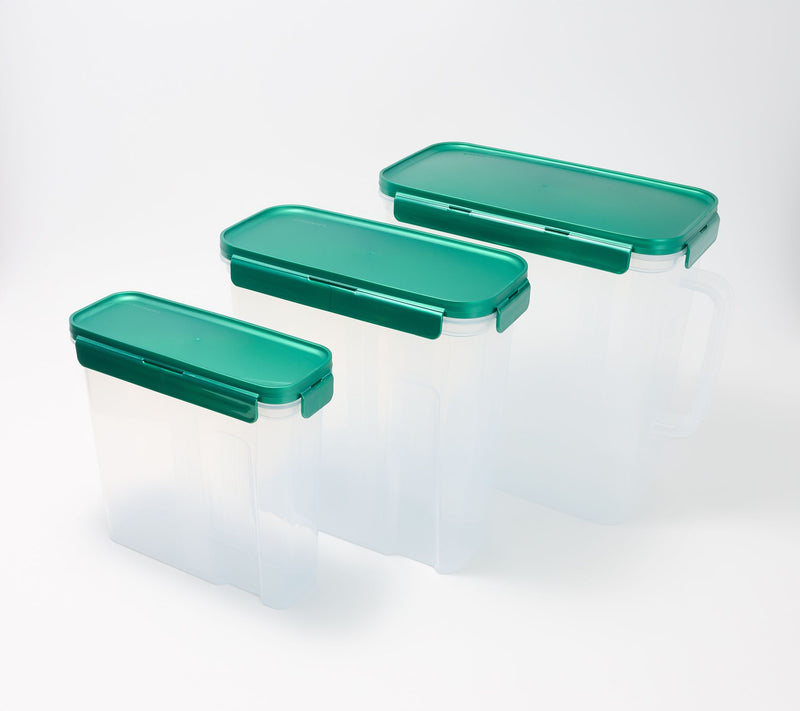 LocknLock 3-Piece Rectangle Pantry Storage Set — View 9