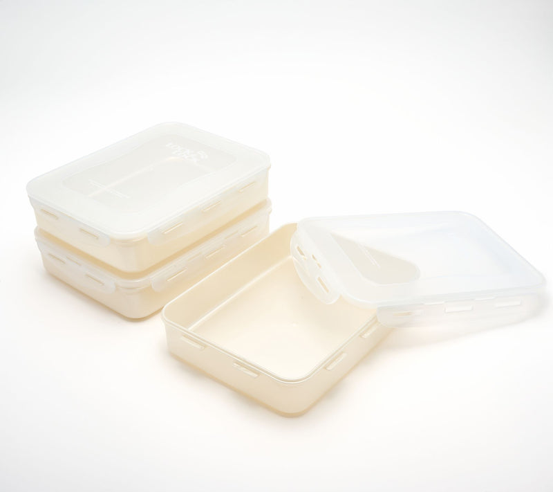 LocknLock Set of 3 Colored Body Rectangle Containers — View 10