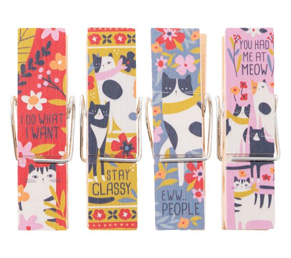 Karma Set of 4 Chip Clips — View 7