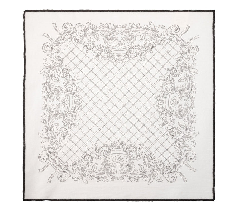 Karma Set of 4 Merrowed Edge Dinner Napkins — View 2