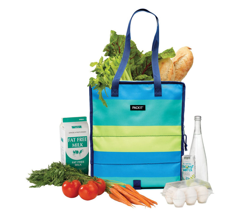 PackIt Freezable Grocery Tote Bag with Built-InEcoFreeze — View 7