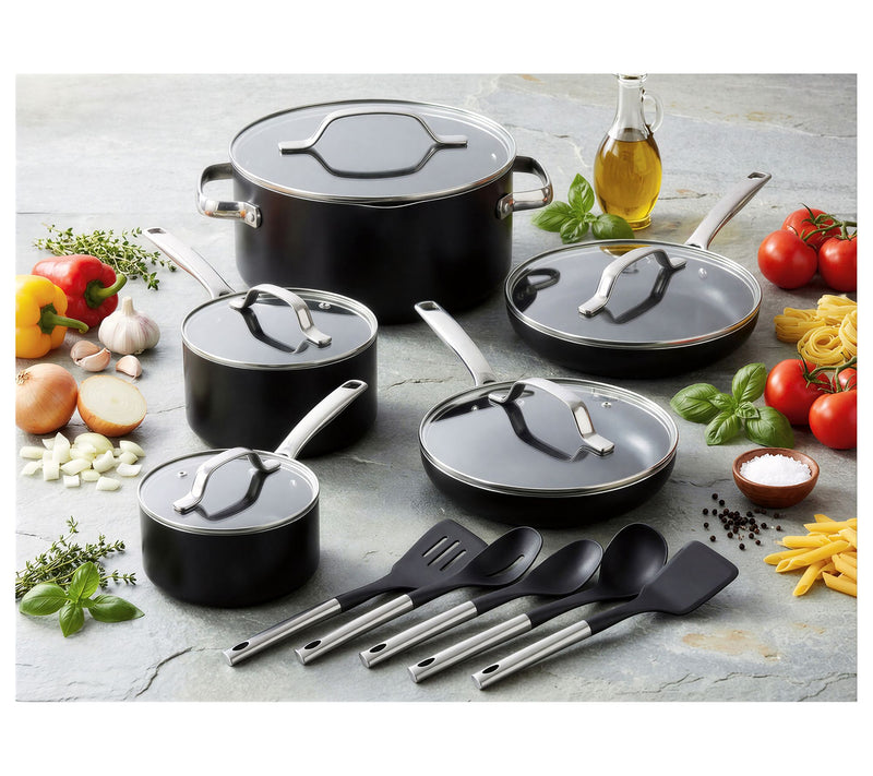 Gotham Steel Modern Collection 15-Piece CeramicCookware Set — View 2