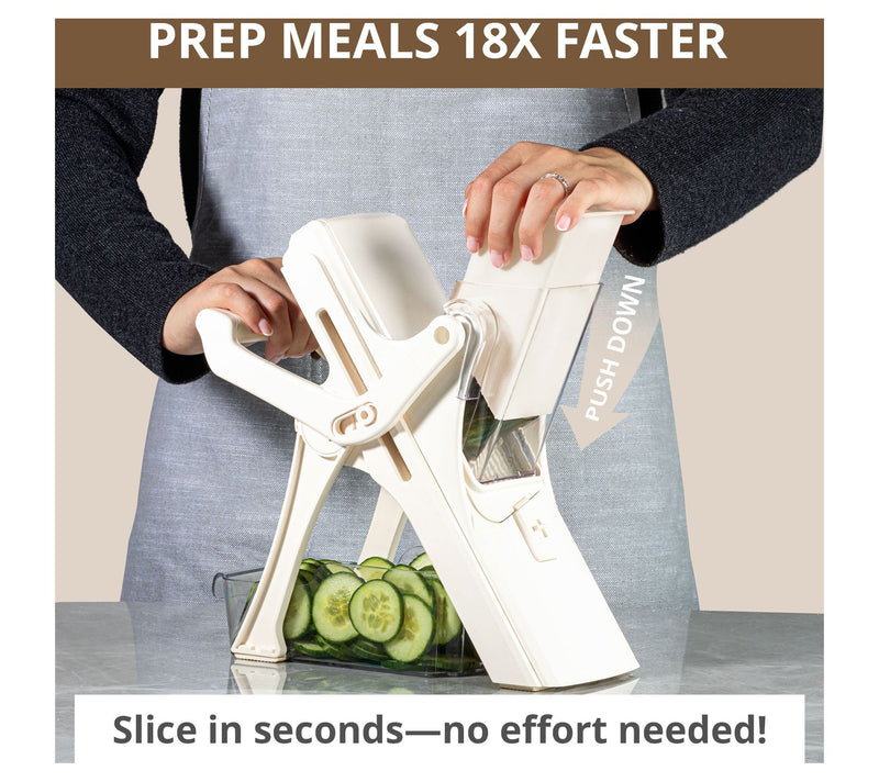 NutriSlicer 5-in-1 Standing Upright Multifunctional Mandoline — View 10
