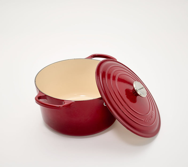 Le Creuset Traditional 6.5-qt Enameled Cast Iron Round Deep Oven — View 5