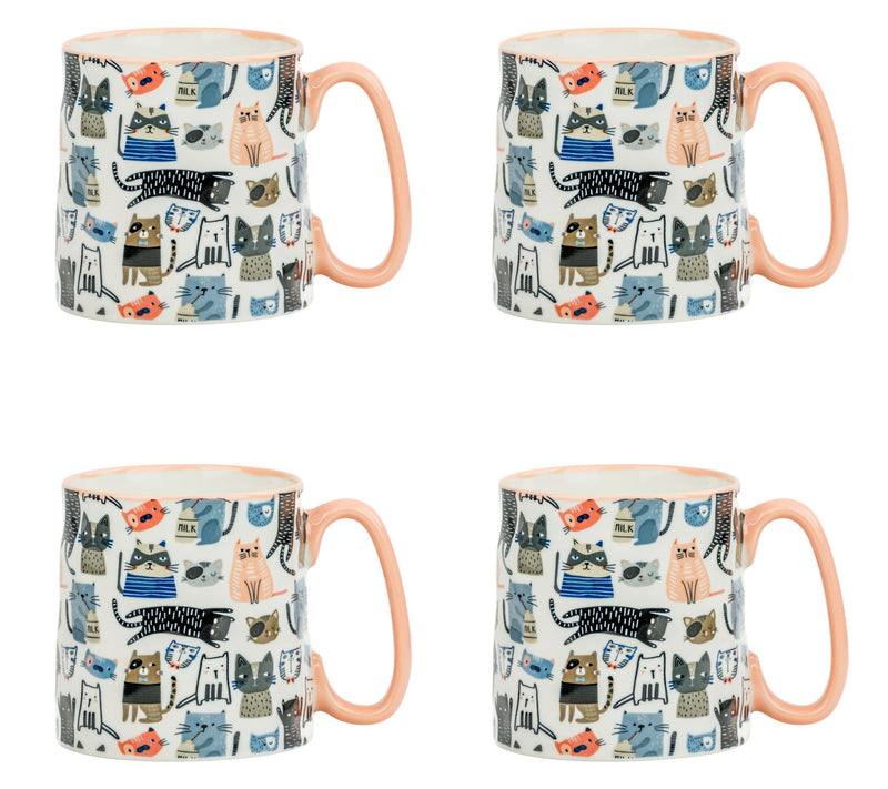 10 Strawberry Street Set of 4 Bella Mug — View 64