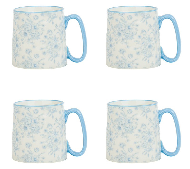 10 Strawberry Street Set of 4 Bella Mug — View 95