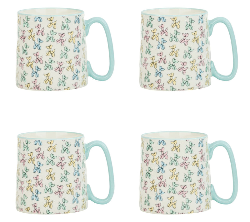 10 Strawberry Street Set of 4 Bella Mug — View 100
