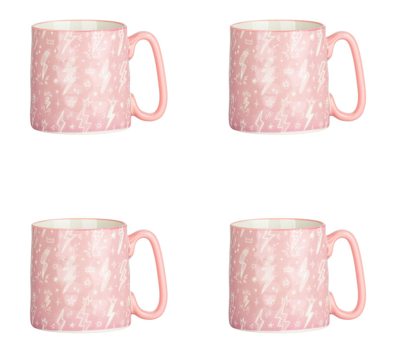10 Strawberry Street Set of 4 Bella Mug — View 101
