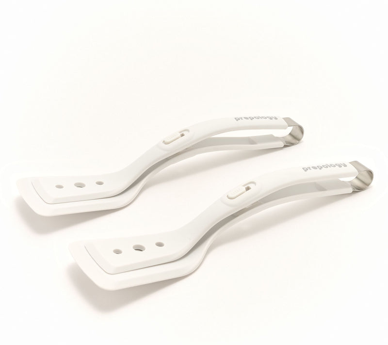 Prepology S/2 Silicone Locking Spatula Tongs — View 3