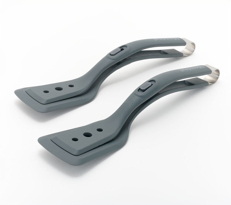 Prepology S/2 Silicone Locking Spatula Tongs — View 9